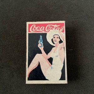 Vintage Coca-Cola Match box no matches